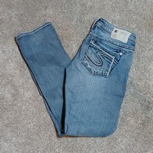Silver Jeans "Aiko Low Straight" W 27, L 30